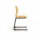Zara - Multi-Purpose Chair Marigold, Reverse Cantilever Black Base ZAR102-MG-K