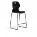 Zara - Multi-Purpose Chair Anthracite, Stool Sled Black Base ZAR103-AR-K