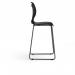 Zara - Multi-Purpose Chair Anthracite, Stool Sled Black Base ZAR103-AR-K
