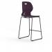 Zara - Multi-Purpose Chair Grape, Stool Sled Black Base ZAR103-GP-K