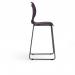 Zara - Multi-Purpose Chair Grape, Stool Sled Black Base ZAR103-GP-K