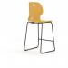 Zara - Multi-Purpose Chair Marigold, Stool Sled Black Base ZAR103-MG-K