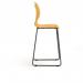 Zara - Multi-Purpose Chair Marigold, Stool Sled Black Base ZAR103-MG-K
