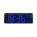 Zeneth digital LED multifunctional wall or table clock - Black ZEWC