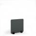 Zigzag Acoustic Floor Standing Black Metal Base Legs 1200w 1200h - Moonlight Grey ZFSC1200-K-MF-MG