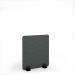 Zigzag Acoustic Floor Standing Black Metal Base Legs 1200w 1400h - Moonlight Grey ZFSC1400-K-MF-MG