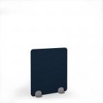 Zigzag Acoustic Floor Standing Silver Metal Base Legs 1200w 1400h - Dark Blue ZFSC1400-S-MF-BD