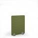 Zigzag Acoustic Floor Standing Silver Metal Base Legs 1200w 1600h - Reed Green ZFSC1600-S-MF-RG