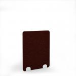 Zigzag Acoustic Floor Standing White Metal Base Legs 1200w 1600h - Maroon ZFSC1600-WH-MF-MA