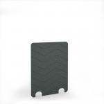 Zigzag Acoustic Floor Standing White Metal Base Legs 1200w 1600h - Moonlight Grey ZFSC1600-WH-MF-MG