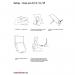 Oryx Evo D Ergonomic Laptop Stand with In-Line Document Holder ST104111 DMR56255