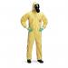 Dupont Tyche 2000C CHA5 Hooded Coverall Yellow S DPT00462