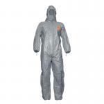 Dupont Tyche 6000F Hooded Coverall Grey S DPT00472