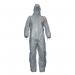 Dupont Tyche 6000F Hooded Coverall Grey L DPT00474