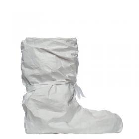 Dupont Tyvek 500 Overboots Anti Slip Knee Length (Pack of 20) White DPT00521