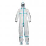 Dupont Tyvek 600 Plus Hooded Coverall with Socks White Small White S DPT00759