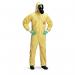Dupont Tyche 2000C CHA5 Hooded Coverall Yellow 3XL TYCBS3XL DPT00772