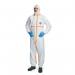 Dupont Tyvek 800J Hooded Coverall White M TBSH800JM DPT01304