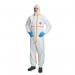 Dupont Tyvek 800J Hooded Coverall White 3XL TBSH800J3XL DPT01308