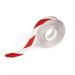 Durable DURALINE Slip-Resistant Floor Marking Tape - 50mm x 30m - RedWhite 1021132