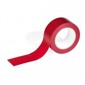 Durable DURALINE Strong Removable PVC Floor Marking Tape - 50mm x 33m - Red 104403