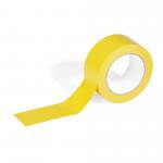 Durable DURALINE Strong Removable PVC Floor Marking Tape - 50mm x 33m - Yellow 104404