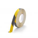 Durable DURALINE GRIP Floor Marking Tape 25mm Yellow/Black - Pack of 1 1081130