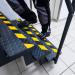 Durable DURALINE GRIP+ Strong Anti Slip Hazard Warning Floor Tape - 50mm x 15m 