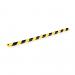 Durable Adhesive Warning Corner Impact Protection Profiles C25R - 1 Metre 