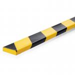 Durable Adhesive Warning Impact Protection Profiles S10 - 1 Metre - 5 Pack 1107130