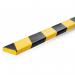 Durable Adhesive Warning Impact Protection Profiles S10 - 1 Metre - 5 Pack 1107130