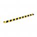 Durable Adhesive Warning Impact Protection Profiles S20 - 1 Metre - 5 Pack 1108130