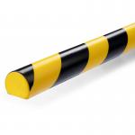 Durable Adhesive Warning Impact Protection Profiles S32R - 1 Metre - 5 Pack 1109130