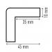 Durable Magnetic Corner Protection Profile C35 - High-Impact Edge Protection 1M 1112130