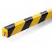 Durable Adhesive Warning Edge Impact Protection Profiles E8 - 1 Metre - 5 Pack 1127130