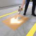 Durable DURALINE Floor Marking Spray 750ml - Permanent Line Paint - White 114002
