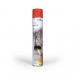 Durable DURALINE Floor Marking Spray 750ml - Permanent Line Paint - Red 114003