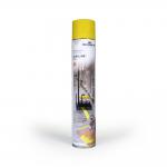 Durable DURALINE Floor Marking Spray 750ml - Permanent Line Paint - Yellow 114004