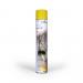 Durable DURALINE Floor Marking Spray 750ml - Permanent Line Paint - Yellow 114004