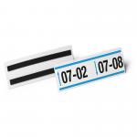 Durable Magnetic Ticket Label Holder Document Pocket - 10 Pack - 210 x 74mm 119719