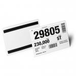 Durable Magnetic Ticket Label Holder Document Pocket - 10 Pack - A5 119819