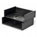 Durable OPTIMO Recycled Plastic Stackable Letter Tray File - A3 & A4 Grey 