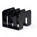 Durable TREND Magazine Stand Desk File Holder Book Organiser - 2 Pack - Black 1701395060