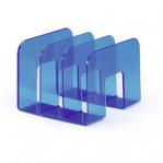 Durable TREND Magazine Stand Desk File Holder Book Organiser - Clear Blue 1701395540