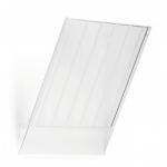 Durable Front Plate for FLEXIBOXX A4 Portrait Literature Holder - Clear 1701498400