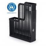 Durable OPTIMO Magazine Rack Recycled Plastic Desk Organiser - 6 Pack - A4 Grey 1701504058