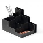 Durable OPTIMO Desk Stationery Organiser Tray Pen Pencil Tidy Storage - Grey 1701588058