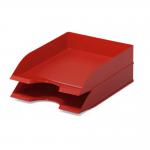 Durable Stackable Letter Tray Document Organiser Paper File - A4+ Red 1701672080