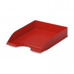 Durable Stackable Letter Tray Document Organiser Paper File - A4+ Red 1701672080