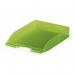 Durable Letter Tray BASIC Transp L/Green
